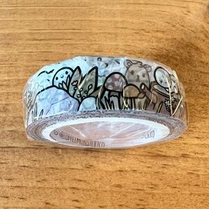 TCMC TheCoffeeMonsterzCo Overgrown Patch Die-Cut Washi Tape NEW